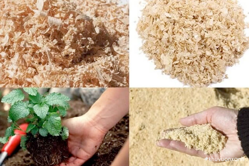 Mùn cưa là sản phẩm có nguồn gốc tự nhiên rất tốt cho cây trồng