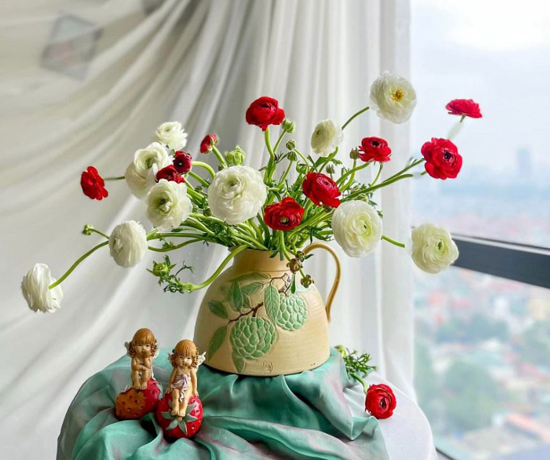 Một số cách cắm hoa Mao lương đẹp