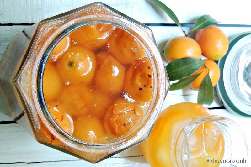 Thanh trà ngâm đường rất hấp dẫn, được nhiều người yêu thích