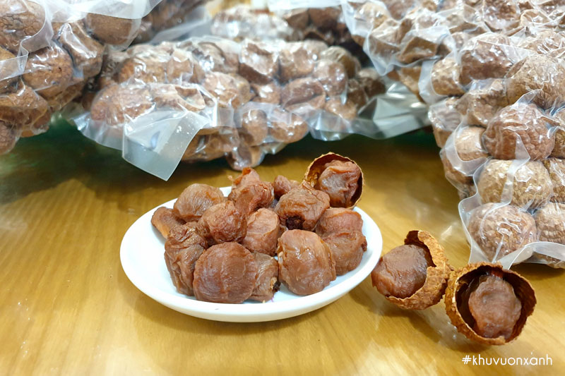 Cách bảo quản Vải sấy khô để được lâu