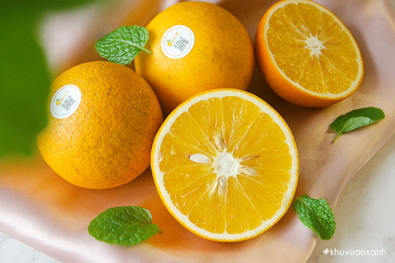 Cam Vinh Nghệ An rất ngon, ngọt và nhiều nước