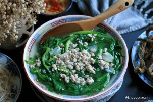 Rau Tần ô(Cải cúc) nấu món gì ngon?